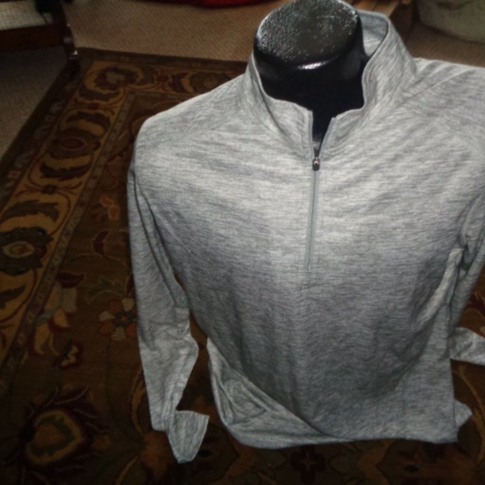 NWT Badger Ladies Blend Sports 1/4 Zip Long Sleeve